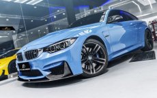 画像3: BMW 4シリーズ F82 F83 M4 フロントバンパー用 リップスポイラー 本物DryCarbon ドライカーボン (3)