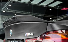 画像7: BMW 4シリーズ F82 M4 トランク用リアスポイラー リアウィング 本物DryCarbon ドライカーボン (7)