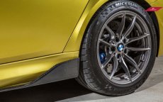 画像6: BMW 3シリーズ F80 M3 サイド用 スカート スポイラー 本物DryCarbon ドライカーボン (6)