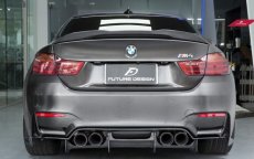 画像2: BMW 4シリーズ F82 M4 トランク用リアスポイラー リアウィング 本物DryCarbon ドライカーボン (2)