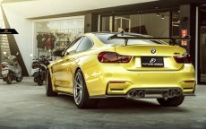 画像8: BMW 4シリーズ F82 M4 トランク用 リアウィング 本物DryCarbon ドライカーボン 鍛造カーボン (8)