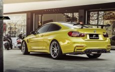 画像7: BMW 4シリーズ F82 M4 トランク用 リアウィング 本物DryCarbon ドライカーボン 鍛造カーボン (7)