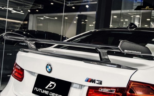 BMW 3シリーズ F80 M3 セダン トランク用 リアウィング 本物DryCarbon