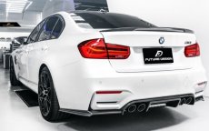 画像4: BMW 3シリーズ F30 セダン トランク用 リアスポイラー 本物DryCarbon ドライカーボン (4)