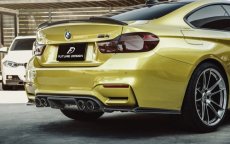 画像2: BMW 4シリーズ F82 M4 セダン トランク用 リア スポイラー 本物DryCarbon ドライカーボン (2)