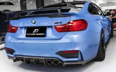 画像6: BMW 4シリーズ F82 M4 トランク用 リアウィング 本物DryCarbon ドライカーボン (6)