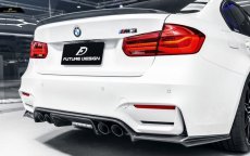 画像5: BMW 4シリーズ F82 F83 M4 リアバンパー用 ディフューザー 本物DryCarbon ドライカーボン (5)