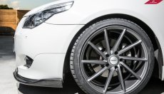画像5: BMW 5シリーズ E60 E61 Mスポーツ フロントバンパー用リップスポイラー Carbon 本物カーボン (5)