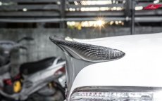 画像3: BMW 5シリーズ E60 セダン用 トランク リアスポイラー 本物Carbon カーボン (3)