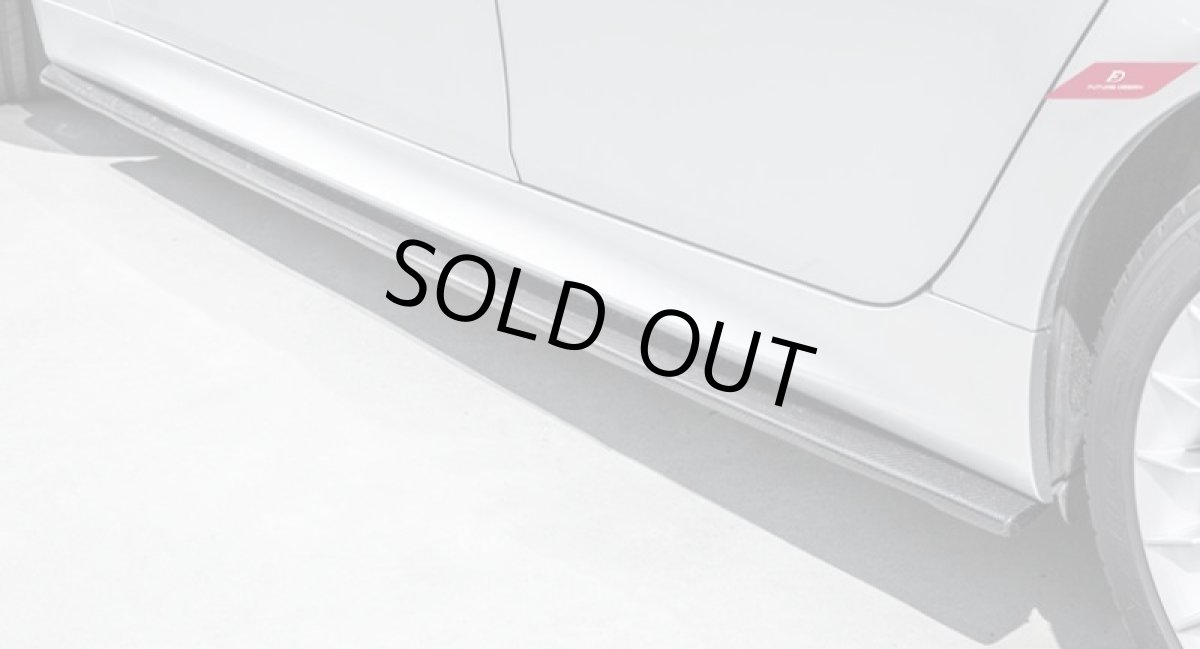 画像3: BMW 5シリーズ E60 E61 M5 M-TECH Mスポーツバンパー用サイドスカート 本物Carbon カーボン (3)