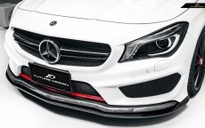 画像7: BENZ メルセデス・ベンツ CLAクラス W117 フロント用リップスポイラー 本物DryCarbon ドライカーボン (7)