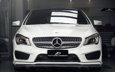 画像3: BENZ メルセデス・ベンツ CLAクラス W117 フロント用リップスポイラー 本物DryCarbon ドライカーボン (3)