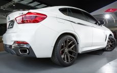 画像6: BMW X6 F16 X6M F86 サイド用スカート スポイラー DryCarbon 本物ドライカーボン (6)