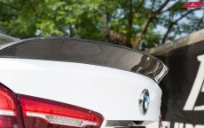 画像2: BMW X6 F16 X6M F86 トランク用リアスポイラー DryCarbon 本物ドライカーボン (2)