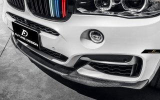 BMW X6 F16 フロント用艶ありブラック キドニーグリル センターグリル