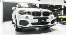 画像4: BMW Xシリーズ F15 X5 Mスポーツ用リップスポイラー DryCarbon 本物ドライカーボン (4)