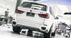 画像5: BMW Xシリーズ F15 X5 用リア ディフューザー DryCarbon 本物ドライカーボン (5)