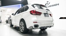 画像2: BMW Xシリーズ F15 X5 用リア カナード DryCarbon 本物ドライカーボン (2)