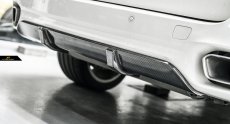 画像1: BMW Xシリーズ F15 X5 用リア ディフューザー DryCarbon 本物ドライカーボン (1)
