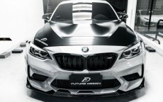 画像2: BMW 2シリーズ F87 M2 M2competition ボンネット用GTS仕様 エンジンフード (2)