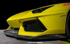 画像12: Lamborghini ランボルギーニ LP700-4 フロント用カーボン リップスポイラー アンダー 本物Carbon カーボン (12)