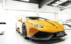 画像14: Lamborghini ランボルギーニ Huracan ウラカン LP610-4 フロント リップスポイラー 本物DryCarbon ドライカーボン (14)