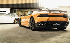 画像9: Lamborghini ランボルギーニ Huracan ウラカン LP580-2 リアウィング  本物DryCarbon ドライカーボン (9)