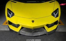 画像10: Lamborghini ランボルギーニ LP700-4 フロント用カーボン リップスポイラー アンダー 本物Carbon カーボン (10)