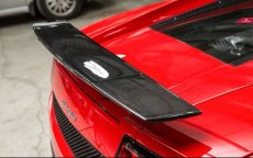 画像6: Lamborghini ランボルギーニ ガヤルド LP550 LP560 LP570 用 570タイプ2 カーボントランクスポイラー本物DryCarbon ドライカーボン (6)
