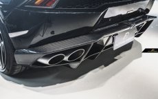 画像3: Lamborghini ランボルギーニ Huracan ウラカン LP580-2 カーボン リア ディフューザー 本物DryCarbon (3)