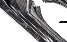 画像5: Lamborghini ランボルギーニ Huracan ウラカン LP580-2 サイドスカート 本物DryCarbon ドライカーボン (5)