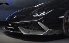 画像7: Lamborghini ランボルギーニ Huracan ウラカン LP610-4 フロント リップスポイラー 本物DryCarbon ドライカーボン (7)