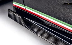 画像8: Lamborghini ランボルギーニ Huracan ウラカン LP580-2 カーボン サイドスカート 本物DryCarbon ドライカーボン (8)
