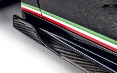 画像8: Lamborghini ランボルギーニ Huracan ウラカン LP610-4 カーボン サイドスカート 本物DryCarbon ドライカーボン (8)