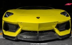 画像9: Lamborghini ランボルギーニ LP700-4 フロント用カーボン リップスポイラー アンダー 本物Carbon カーボン (9)
