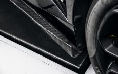 画像5: Lamborghini ランボルギーニ Huracan ウラカン LP610-4 カーボン サイドスカート 本物DryCarbon ドライカーボン (5)