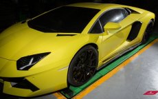 画像5: Lamborghini ランボルギーニ LP700-4 サイド用スカート ステップ スポイラー 本物DryCarbon ドライカーボン (5)