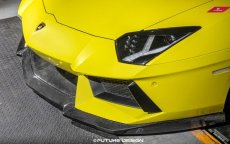 画像13: Lamborghini ランボルギーニ LP700-4 フロント用カーボン リップスポイラー アンダー 本物Carbon カーボン (13)