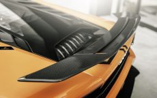 画像2: Lamborghini ランボルギーニ Huracan ウラカン LP610-4 リアウィング  本物DryCarbon ドライカーボン (2)