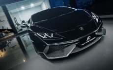 画像8: Lamborghini ランボルギーニ Huracan ウラカン LP610-4 フロント リップスポイラー 本物DryCarbon ドライカーボン (8)