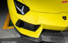 画像11: Lamborghini ランボルギーニ LP700-4 フロント用カーボン リップスポイラー アンダー 本物Carbon カーボン (11)