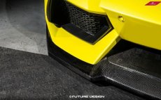 画像14: Lamborghini ランボルギーニ LP700-4 フロント用カーボン リップスポイラー アンダー 本物Carbon カーボン (14)