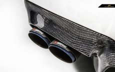 画像5: BMW 5シリーズ F10 セダン F11ツーリング Mスポーツ M5 リアバンパー用ディフューザー 本物ドライカーボン DryCarbon (5)