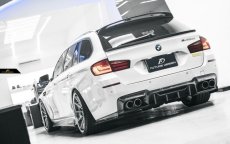 画像8: BMW 5シリーズ F11 ツーリング 用 ルーフ スポイラー 本物ドライカーボン DryCarbon (8)