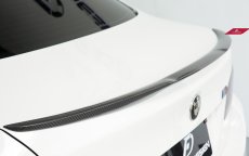 画像4: BMW 5シリーズ F10 セダン トランク用リアスポイラー 本物ドライカーボン DryCarbon  (4)