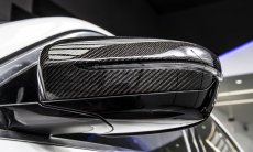 画像4: BMW 5シリーズ G30 G31 セダン ドアミラー用本物Carbon カーボン COVER カバー (4)
