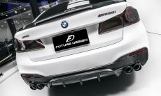 画像11: BMW 5シリーズ F90 M5 セダン トランク用リアスポイラー 本物Drycarbon ドライカーボン (11)