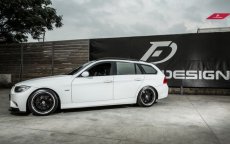 画像6: BMW 3シリーズ E91 ツーリング  ルーフスポイラー 本物Carbon カーボン (6)