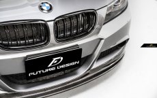 画像2: BMW 3シリーズ E90 セダン E91 ツーリング 後期車 Mスポーツフロントバンパー用 リップスポイラー 本物Carbon カーボン (2)