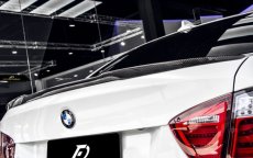 画像1: BMW 3シリーズ E90 セダン トランク用リアスポイラー 本物DryCarbon ドライカーボン (1)